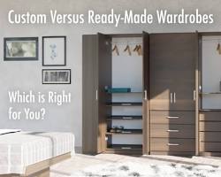 Custom wardrobe designed by Best Interior Designer Bangalore in a modern bedroom