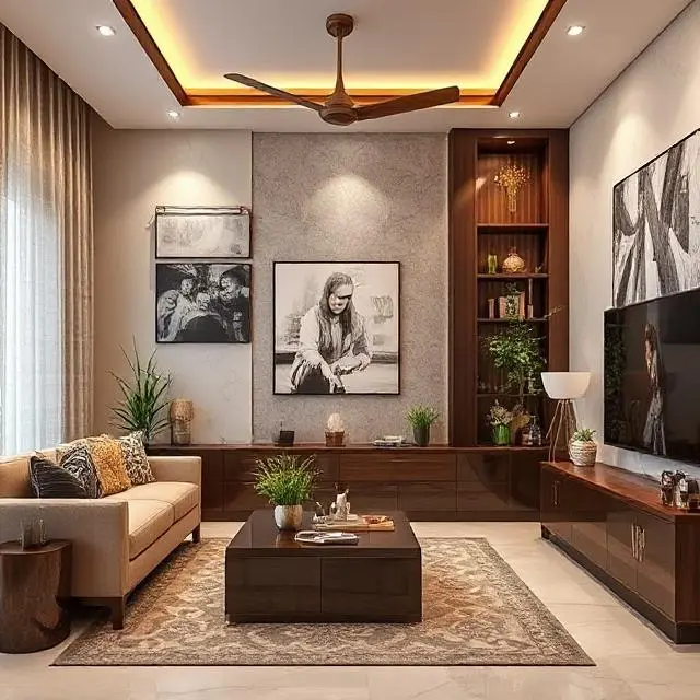 "Yello-w-allDecor interior designers for home in Bangalore living room design"