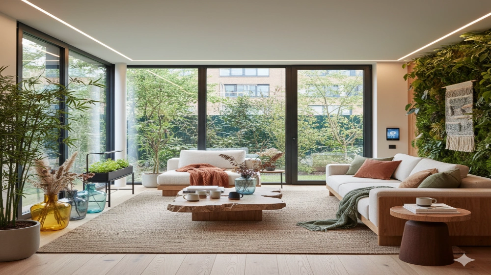 ECO Friendly home decor setup with sustainable furniture by Yello-W-AllDecor