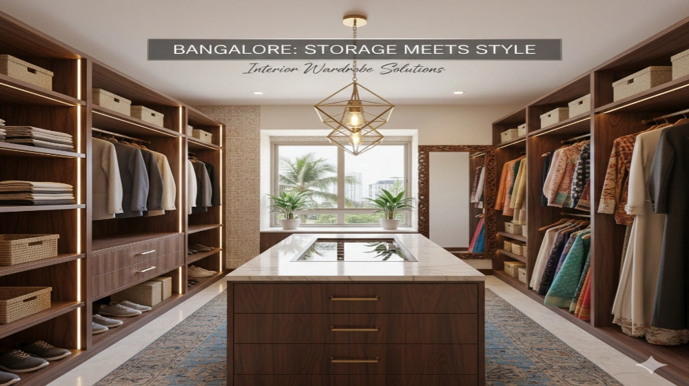 Interior wardrobe solutions Bangalore by Yello-W-Alldecor