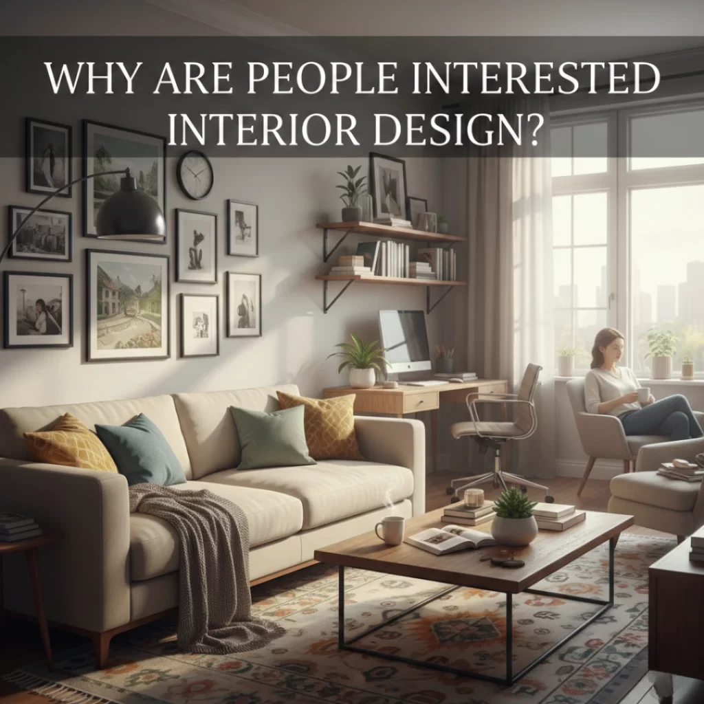 Interior Design for apartment with modern small space layout and stylish functional furniture