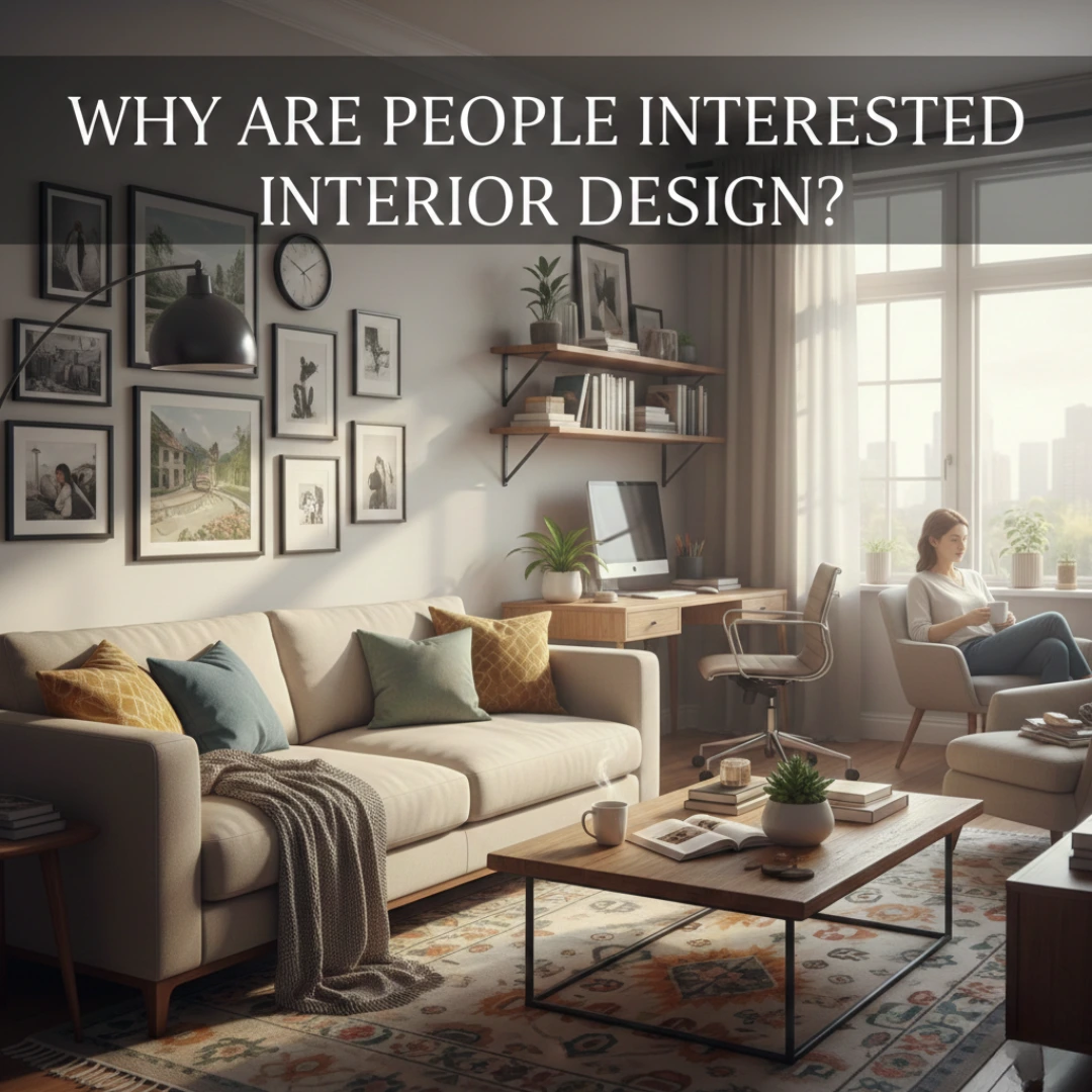Interior Design for apartment with modern small space layout and stylish functional furniture