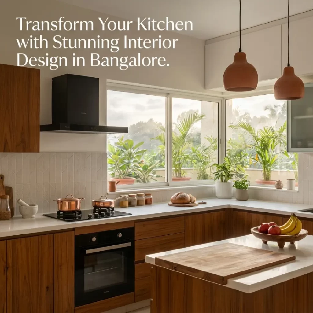 Best interior designer for kitchen in Bangalore by Yellow Wall Decor