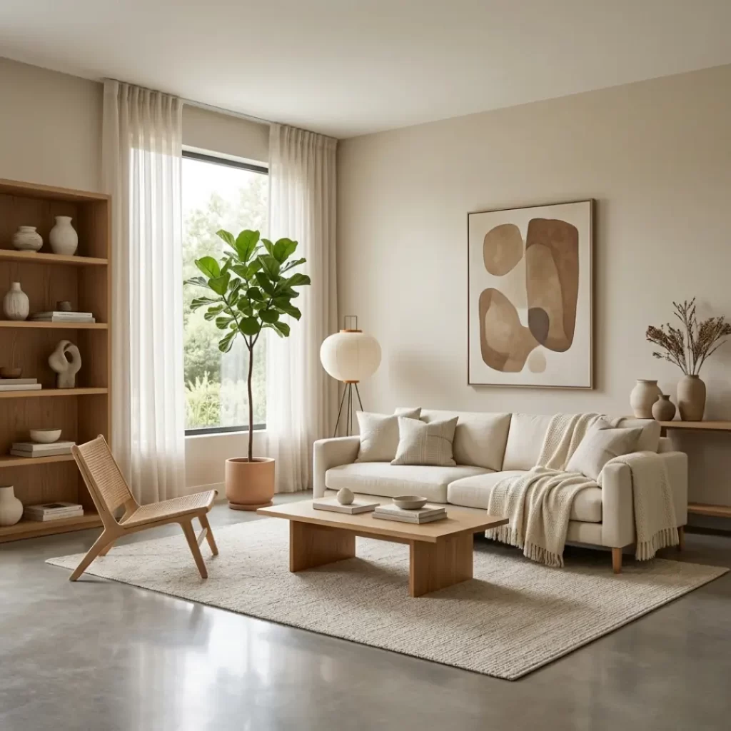 Best Interior Designer near me midimalist home design by Yellowalldecor