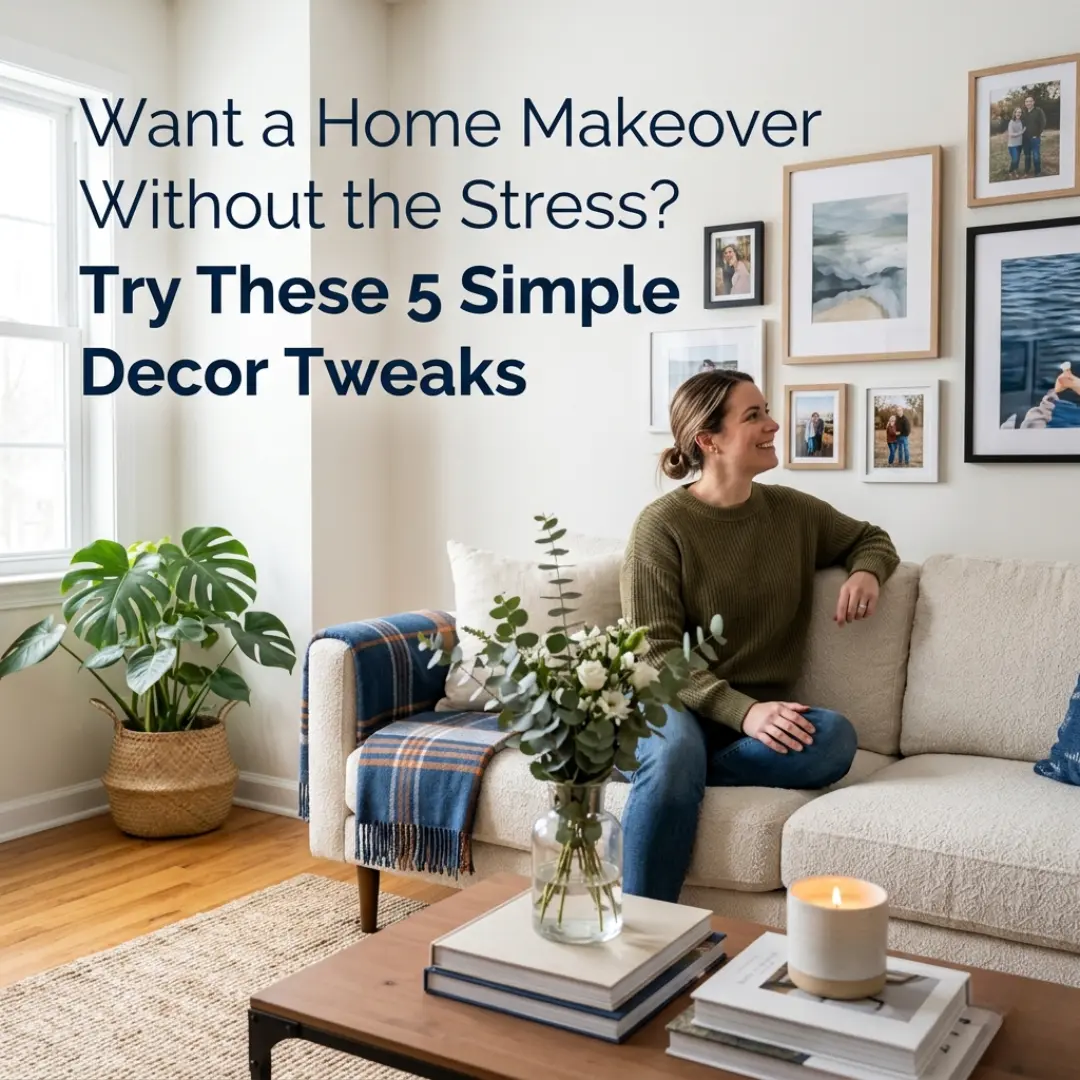 Flat interior design tips for a stress-free home makeover with simple decor ideas