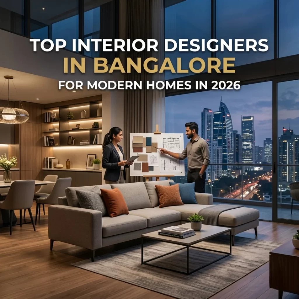 Modern interior designers in Bangalore creating stylish 2026 homes by Yello-w-alldecor