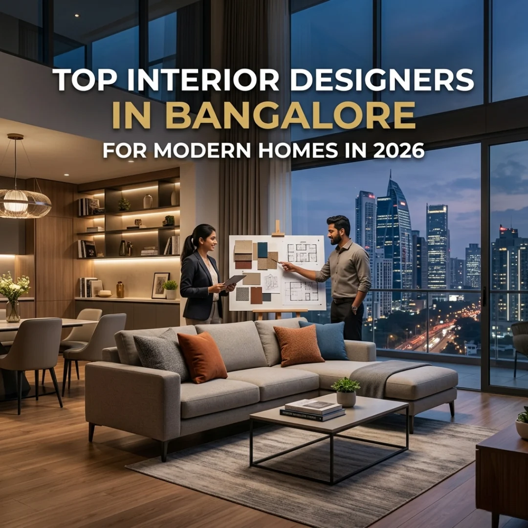 Modern interior designers in Bangalore creating stylish 2026 homes by Yello-w-alldecor