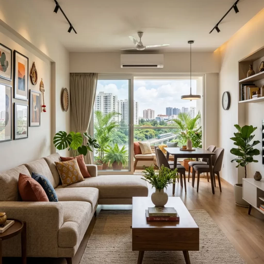 Interior design ideas for apartments by Yellow Wall Decor