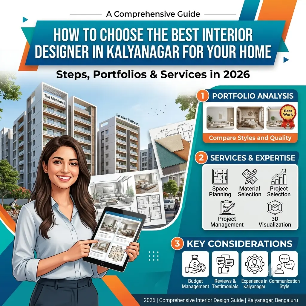 Best Interior Designer in Kalyanagar by Yello-W-All Decor