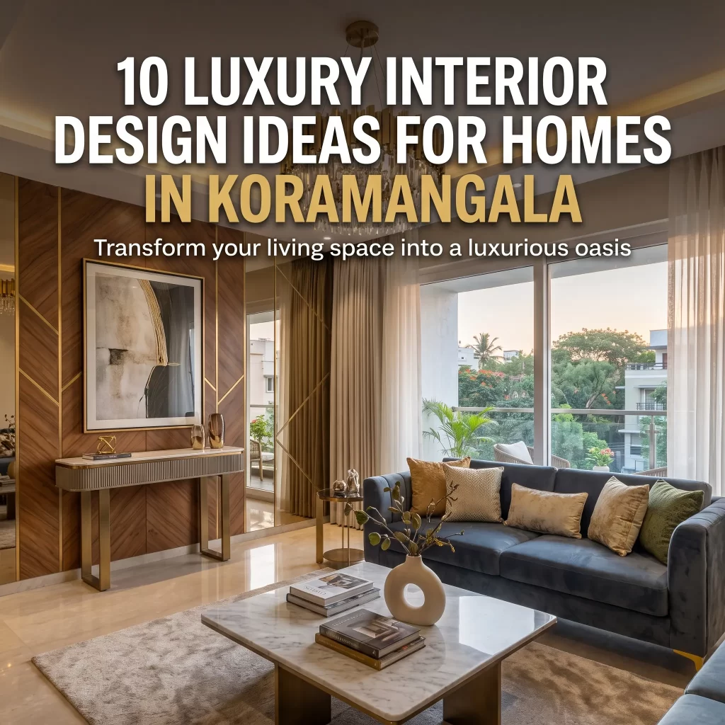 Luxury interior design in Koramangala by Yello-W-AllDecor