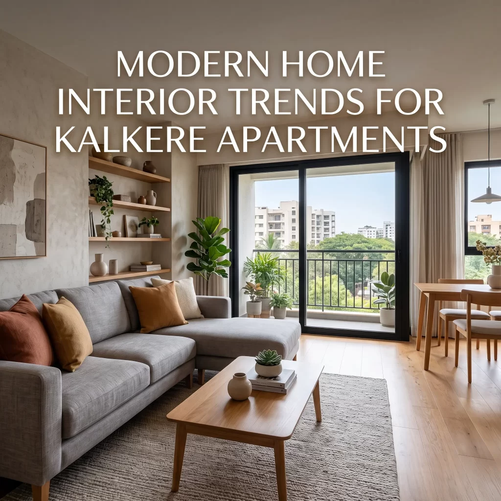 Home interior trends in Kalkere apartments by Yello-W-All Decor
