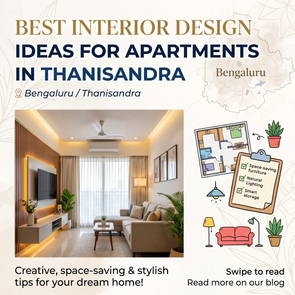 Interior designers in Thanisandra by Yellowalldecor
