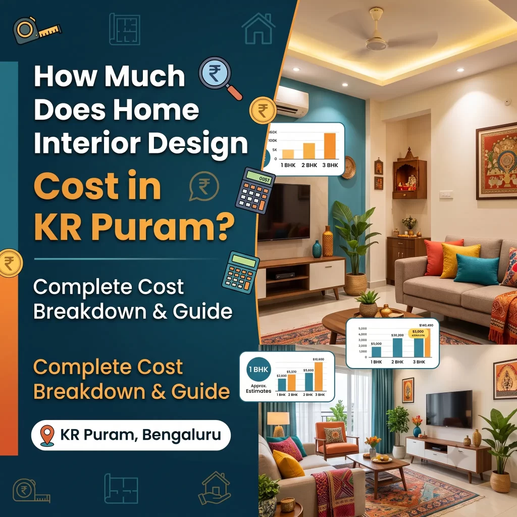 Interior Design Cost in KR Puram – Yello-W-All Decor