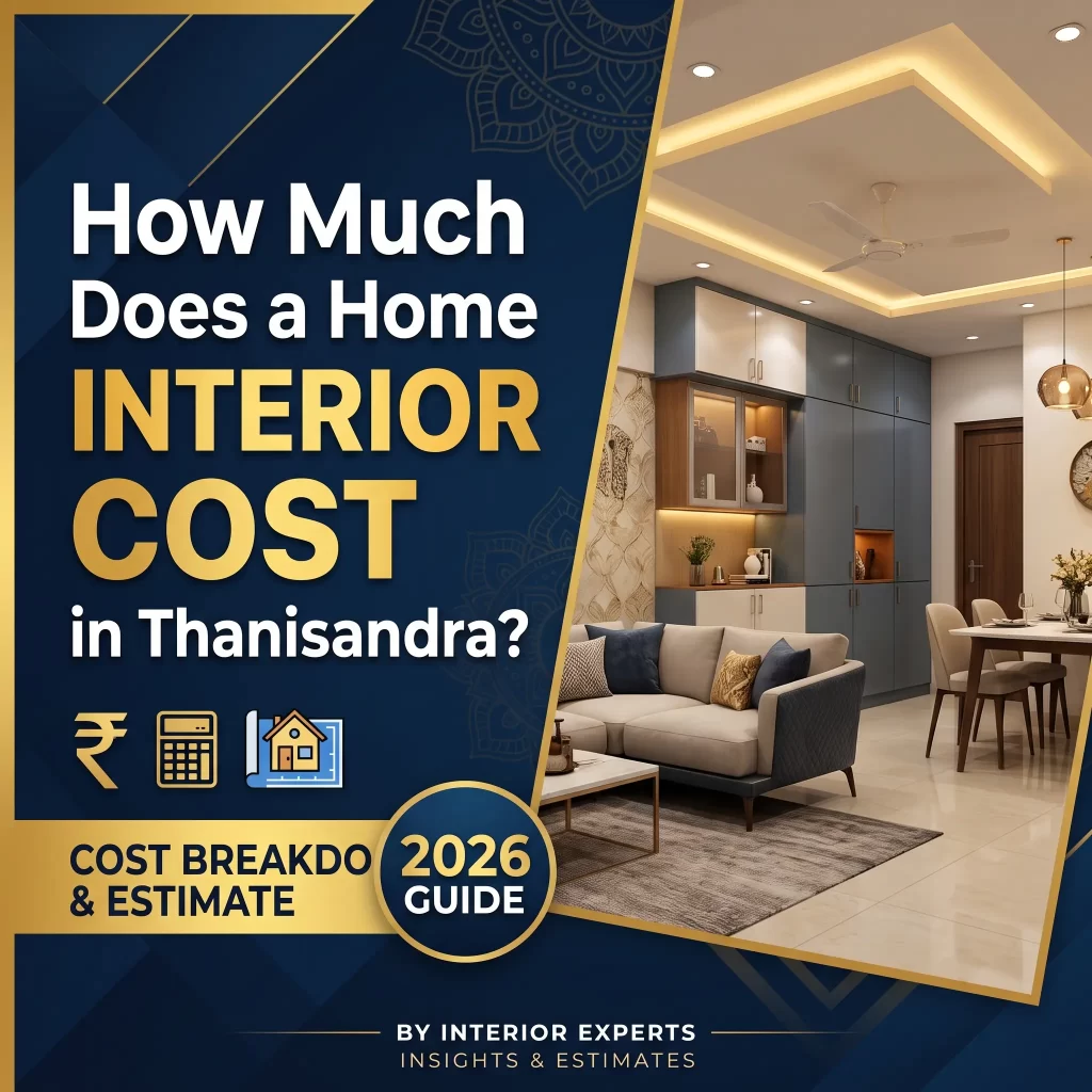 Home interior cost in Thanisandra - Yello-W-All Decor